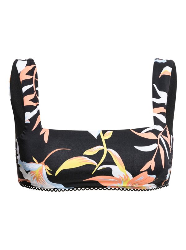 Roxy Bandeau-Bikini-Top "Hibiscus Wave" - Image 2