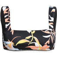 Roxy Bandeau-Bikini-Top "Hibiscus Wave"