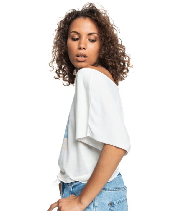 Roxy T-Shirt ROXY T-Shirt Born to be White L - Image 4