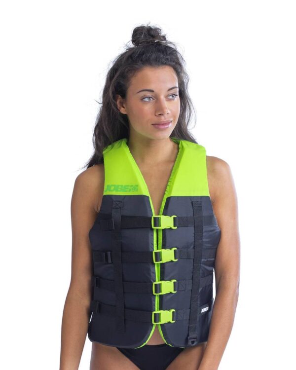 Jobe Progress Dual Nylon Vest green Schwimmweste Bootsweste Wasserski - Image 2