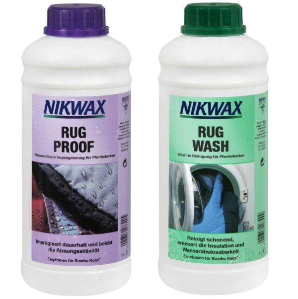 Nikwax Rug Wash Waschmittel und Rug Proof Imprägnierung für Pferdedecken - Image 2