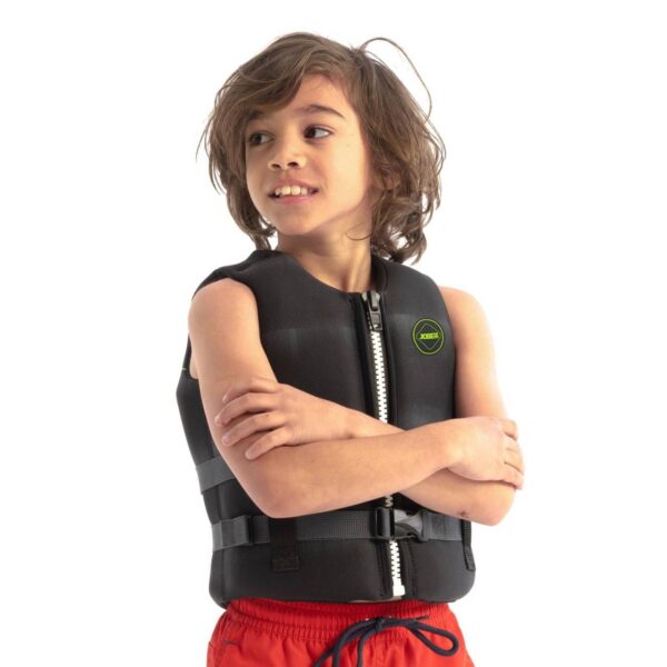 JOBE Neopren Vest Kids Neo Vest Kinder Schwimmweste Neoprenwest black - Image 2