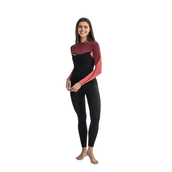 Jobe Sofia 3/2mm FullSuit Wetsuit Damen Rose Pink Neoprenanzug Kiten Surfen - Image 2