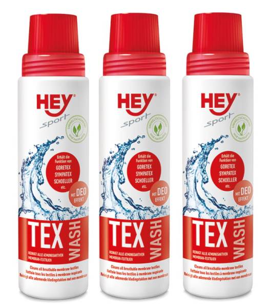 HEY SPORT TEX Wash 750ml Funktionswaschmittel