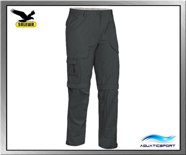 Salewa Damen Outddor Hose - Mekon2 DRY W 2/1 Wanderhose Bein abzippbar – Bild 2