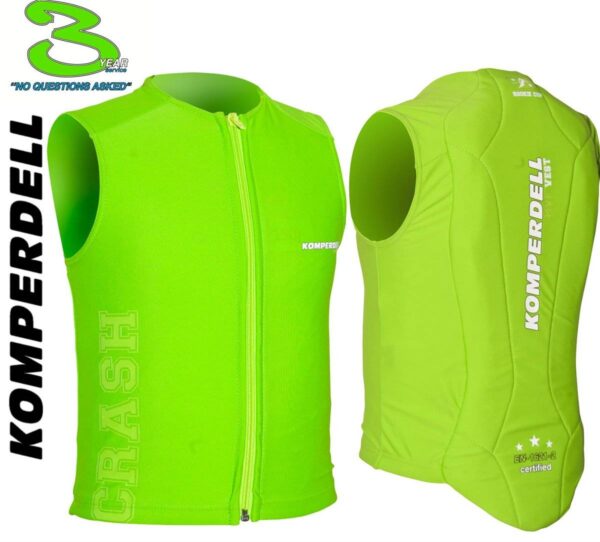 Komperdell Eco Junior Protector Vest Ski Snowboard Motorrad Rückenprotektor – Bild 2