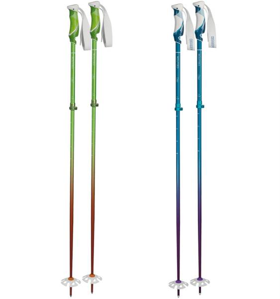 Komperdell Powder Pro Vario Ski Poles Skistock Skistöcke verstellbar von 105-...