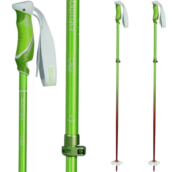 Komperdell Powder Pro Vario Ski Poles Skistock Skistöcke verstellbar von 105-... – Bild 2