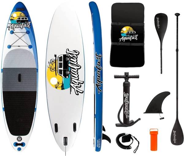 SUP Board Stand Up Paddle Surf-Board aufblasbar inkl. Paddel ISUP Paddling 30...