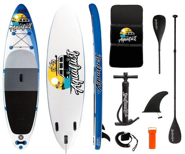 AQUALUST 10'0" SUP Board Stand Up Paddle Surf-Board aufblasbar Paddel ISUP 30...