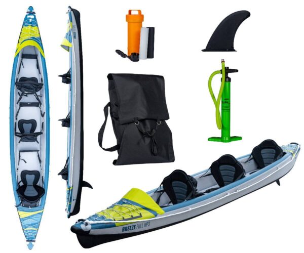 TAHE HP3 KAYAK AIR BREEZE FULL inflatable Kanau Tourenkajak 3 Personen 480cm – Bild 2