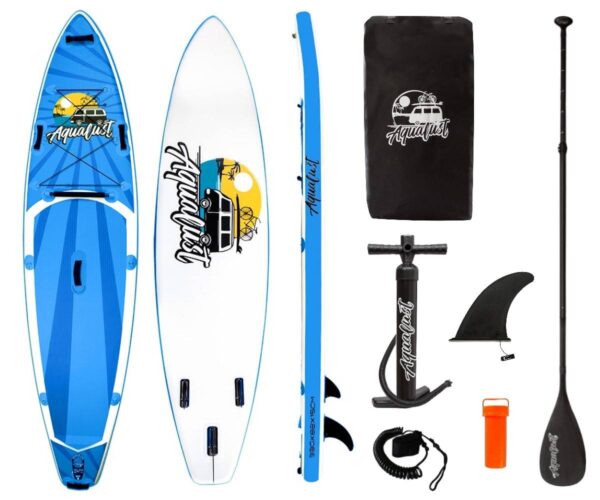 AQUALUST 10'8" CRUISER SUP Board Stand Up Paddle Surf-Board ISUP mit Alu Padd... – Bild 2