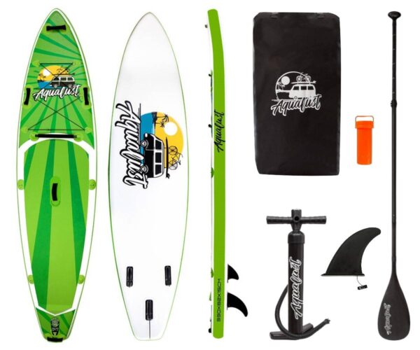 AQUALUST 10'8" CRUISER SUP Board Stand Up Paddle Surf-Board ISUP mit Paddel 3... – Bild 2