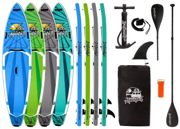 AQUALUST 10'8" CRUISER SUP Board Stand Up Paddle Surf-Board ISUP Kajakpaddel ... – Bild 2