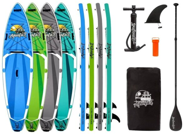 AQUALUST 10'8" CRUISER SUP Board Stand Up Paddle Surf-Board ISUP mit Paddel 3... – Bild 2