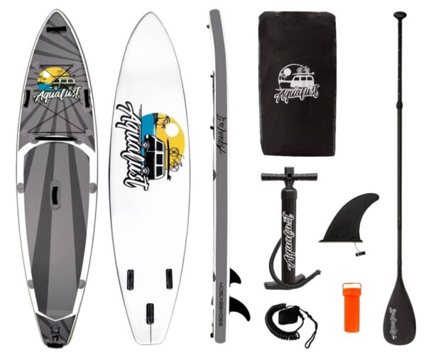 AQUALUST 10'8" CRUISER SUP Board Stand Up Paddle Surf-Board ISUP mit Alu Padd... – Bild 2