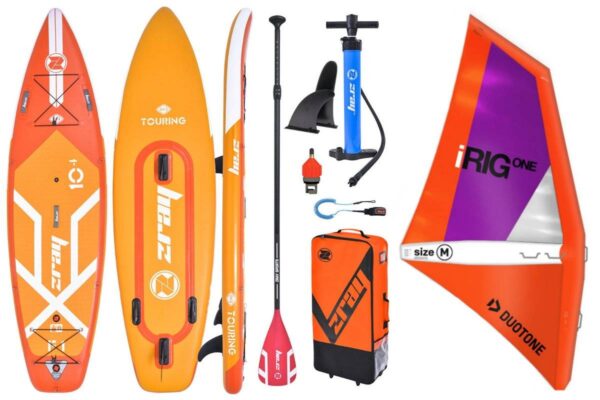 ZRAY F1 Fury 10'4 WindSurf SUP Board Stand Up Paddle Surfboard iRIG One M Segel – Bild 2