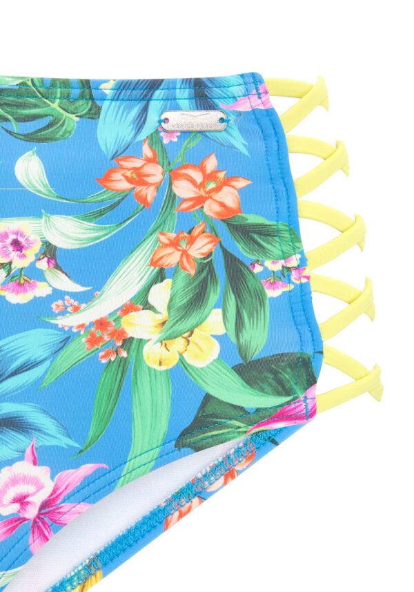 Venice Beach Bikini-Hose »Hanni«, mit tropischem Print und gelben Details – Bild 4