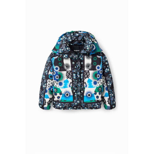 Patchwork-Daunenjacke Desigual - Image 2