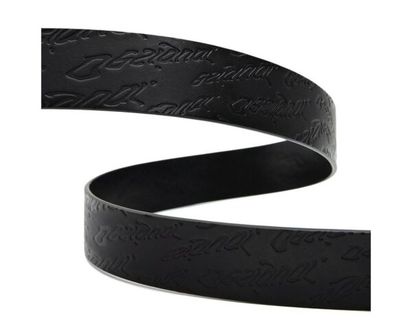 Desigual Ledergürtel Damen Leder Gürtel Dornschließe Belt Logo Ondas 22WARL04/2000 schwarz - Image 4