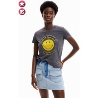 T-Shirt Frau Desigual More Smiley