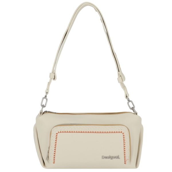 Desigual - Prime Schultertasche 31 cm Umhängetaschen 1 ct Weiss Damen (55.89 € / 1 ct) - Image 2