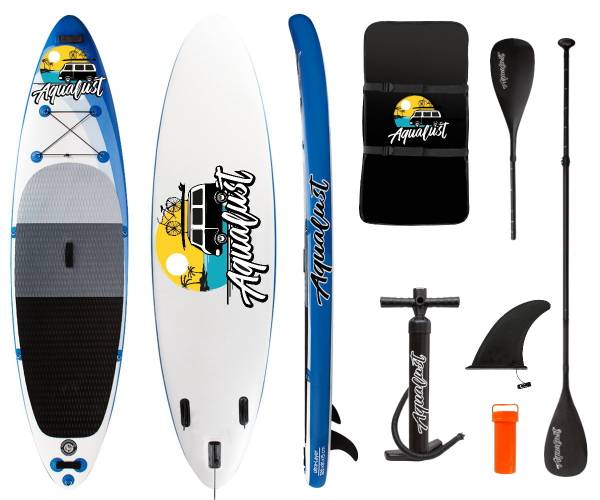 AQUALUST 10'6" SUP Board Stand Up Paddle Surf-Board aufblasbar Paddel ISUP 32...