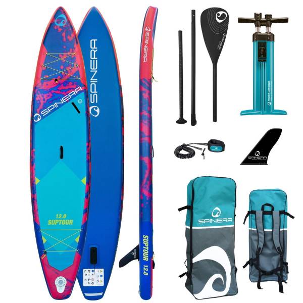 Spinera Suptour 12 Light Touring SUP aufblasbares iSUP Board Komplettset (B-W...