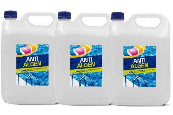 Anti-Algen Algenvernichter Algen-Ex 12 Liter für Pools Anti-Algenmittel