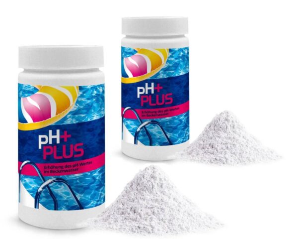 pH Plus Heber Granulat für den Pool pH-Wert anheben Schwimmbad 2 kg – Bild 2