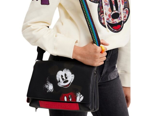 Desigual Umhängetasche Umhängetasche Bols Best Mickey Dortmund Flap 22WAXPA5/2000 - Image 5