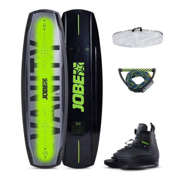 JOBE VANITY 136 Package Wakeboard mit MAZE Wakeboardbindung, Hantel – Bild 2