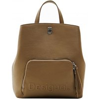 Desigual - Half Logo 24 Kaki Sumy - Rucksack Mini - Rucksäcke 1 ct Damen (51.29 € / 1 ct)