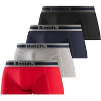 BENCH Boxershorts Rot Unifarben für Herren - 2XL