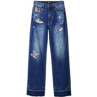 Desigual  Straight Leg Jeans DENIM XENIA 22WWDD41