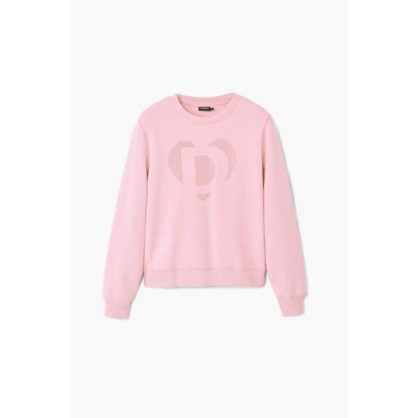 Sweatshirt Damen Desigual Strass - Image 2