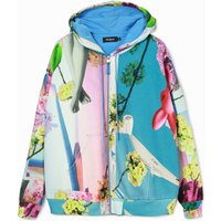 Sweatshirt Damen Desigual Surral airplane-lacroix